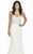 Jolene Collection - 17094 Strapless Beaded Mermaid Gown In White