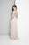 Terani Couture - Stunning Iridescent Lace A-Line Gown 1711M3405 In Neutral