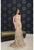Terani Couture - Stunning Floral Embroidered Mermaid Gown 1711E3209 In Black, Neutral and Floral, Multi- Color
