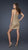 La Femme - Lavishly Beaded Strapless Cocktail Dress 17139 in Gold