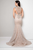 Terani Couture - Beaded Long Mermaid Gown 1713E3315 In Neutral