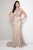 Terani Couture - Beaded Long Mermaid Gown 1713E3315 In Neutral