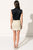  CINTA Bodysuit noir en soie sans manches