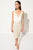 FALA White Deep-V Silk Bodysuit | FALA Justaucorps blanc en soie