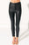 ESME B Stretch Leather Jeans | ESME B Leggings extensible en cuir