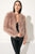 DEORA Feather Jacket | DEORA Veste de plumes rose