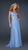 La Femme - Ruched Sweetheart with Embellished Cutouts A-line Evening Dress 17203 in Blue