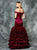 Colors Dress - 1720 Ruffled Off the Shoulder Satin Evening Dress in Red