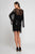 Terani Couture - 1722C4053 Long Sleeve Sequined Cocktail Dress in Black