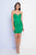 Terani Couture - 1722H4599 Strapless Bustier Sheath Dress in Green