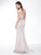 Colors Dress - 1732 Two Piece Bandage Long Dress in Neutral