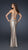 La Femme - Iridescent Sequined Sweetheart Sheath Gown 17368 In Gold