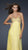 La Femme - Ethereal Strapless Sweetheart Chiffon Empire Gown 17499 In Yellow