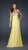 La Femme - Ethereal Strapless Sweetheart Chiffon Empire Gown 17499 In Yellow