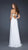 La Femme - Ethereal Strapless Sweetheart Chiffon Empire Gown 17499 In White