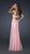 La Femme - Sweetheart Chiffon Empire Gown with Diamond Cutout 17516 In Pink