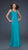 La Femme - Statuesque Ruched Sweetheart Chiffon Empire Gown 17521 In Green