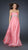 La Femme - Tucked Sweetheart with Cutouts Chiffon A-Line Gown 17546 In Pink