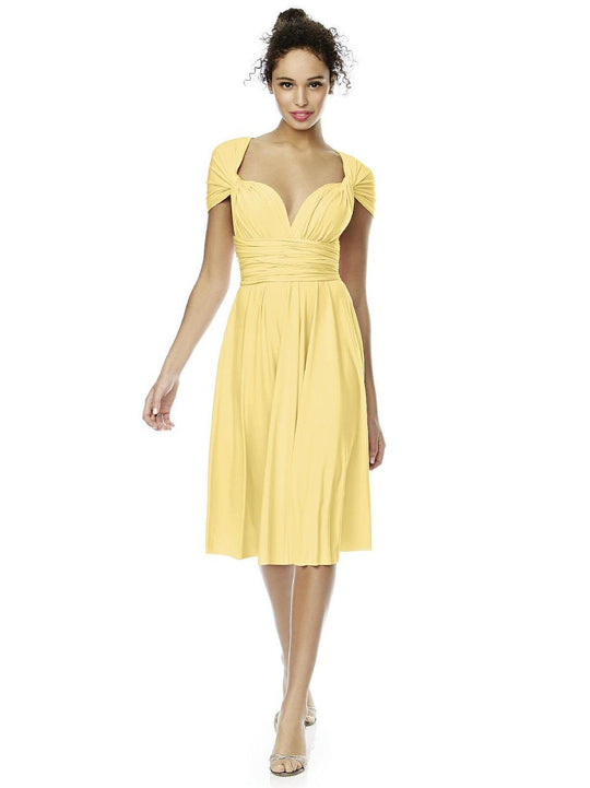TWIST1 Dress In Buttercup