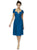 TWIST1 Dress In Cerulean