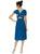 TWIST1 Dress In Cerulean