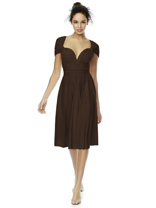 TWIST1 Dress In Espresso
