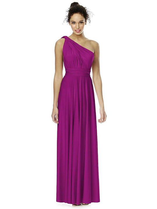 TWIST2 Dress in Persian Plum