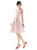 Alfred Sung - D448 Bridesmaid Dress in Pearl Pink