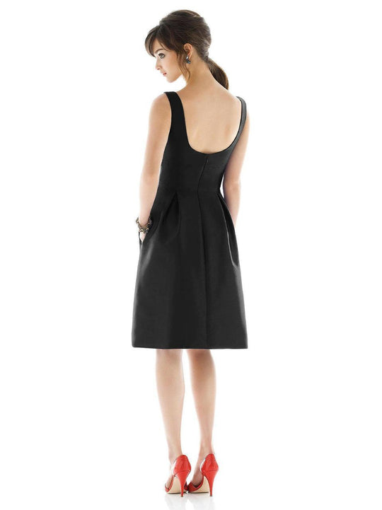 Alfred Sung - D448 Bridesmaid Dress In Black