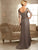 Christina Wu - 17822 Elegance Sequined Lace Illusion Bateau Gown In Gray
