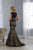 Christina Wu Elegance - 17872 Lace Applique Sweetheart Mermaid Dress in Black and Neutral
