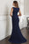Christina Wu Elegance - 17915 Sheath Evening Dress with Chiffon Cape