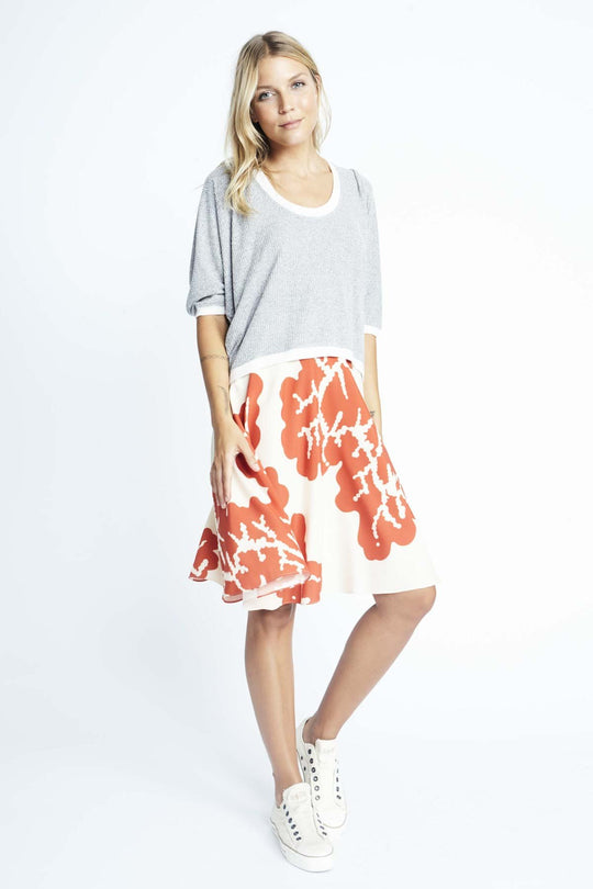 Coral Virginia Skirt