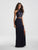 Madison James - 18-619 Two Piece Lace Sheath Dress In Blue