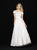 Madison James - 18-622 Off-Shoulder Sheer Sequined Dress In White