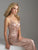 Madison James - 18-624 Deep V-neckline Sequined Sheath Gown In Pink