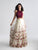 Madison James - 18-651 Halter Neck Two-Piece A-line Gown In White and Red