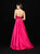 Madison James - 18-672 Two Piece Halter A-line Dress In Pink