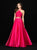 Madison James - 18-672 Two Piece Halter A-line Dress In Pink
