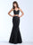 Madison James - 18-695 Two Piece Sweetheart Mermaid Dress In Black