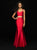 Madison James - 18-695 Two Piece Sweetheart Mermaid Dress In Red