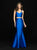 Madison James - 18-695 Two Piece Sweetheart Mermaid Dress In Blue