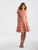 Madison James - 18-714 Two Piece Suede Jewel Neck Lace A-line Dress In Pink