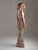 Madison James - 18-800M Cap Sleeves Jersey and Sequined Gown In Neutral