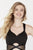 Jolene Collection - 18084 Beaded V-neck Sheath Dress In Black and Multi-Color