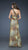 La Femme - One-Shoulder with Side Cutout Printed Evening Dress 18090  in Multi-Color