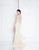 Terani Couture - 1811M6582 Illusion Jewel Trumpet Dress In Neutral