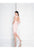Terani Couture - 1811C6011 Chic V-neck Fringe Sheath Dress In Pink