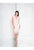 Terani Couture - 1811C6011 Chic V-neck Fringe Sheath Dress In Pink