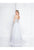 Terani Couture - 1811E6155 Embellished Sweetheart A-line Dress In Silver and Neutral